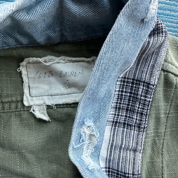 Greg Lauren Kokomo shirt mix fabric size 3 - Picture 8 of 13